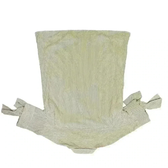 VICTORIA VICTORIA BECKHAM Bow Sleeve ButtonDown Shirt Dress Size 10 - Picture 8 of 11